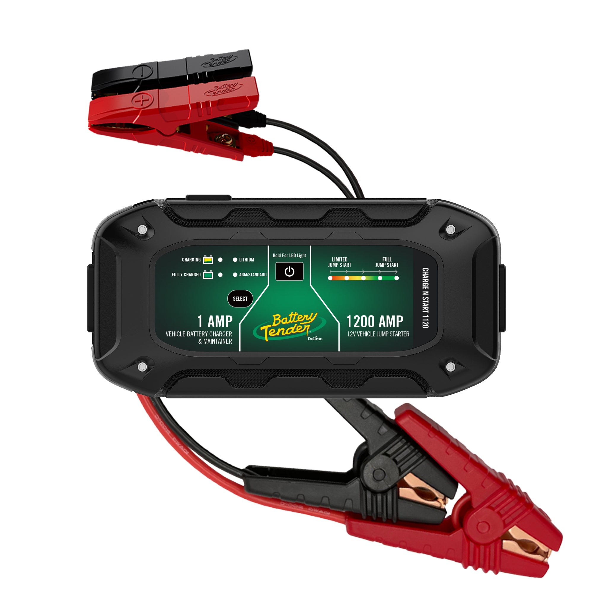 Charge N Start 1120 1 AMP Battery Charger & 1200 AMP Jump Starter - Ships May 1 - Battery Tender®