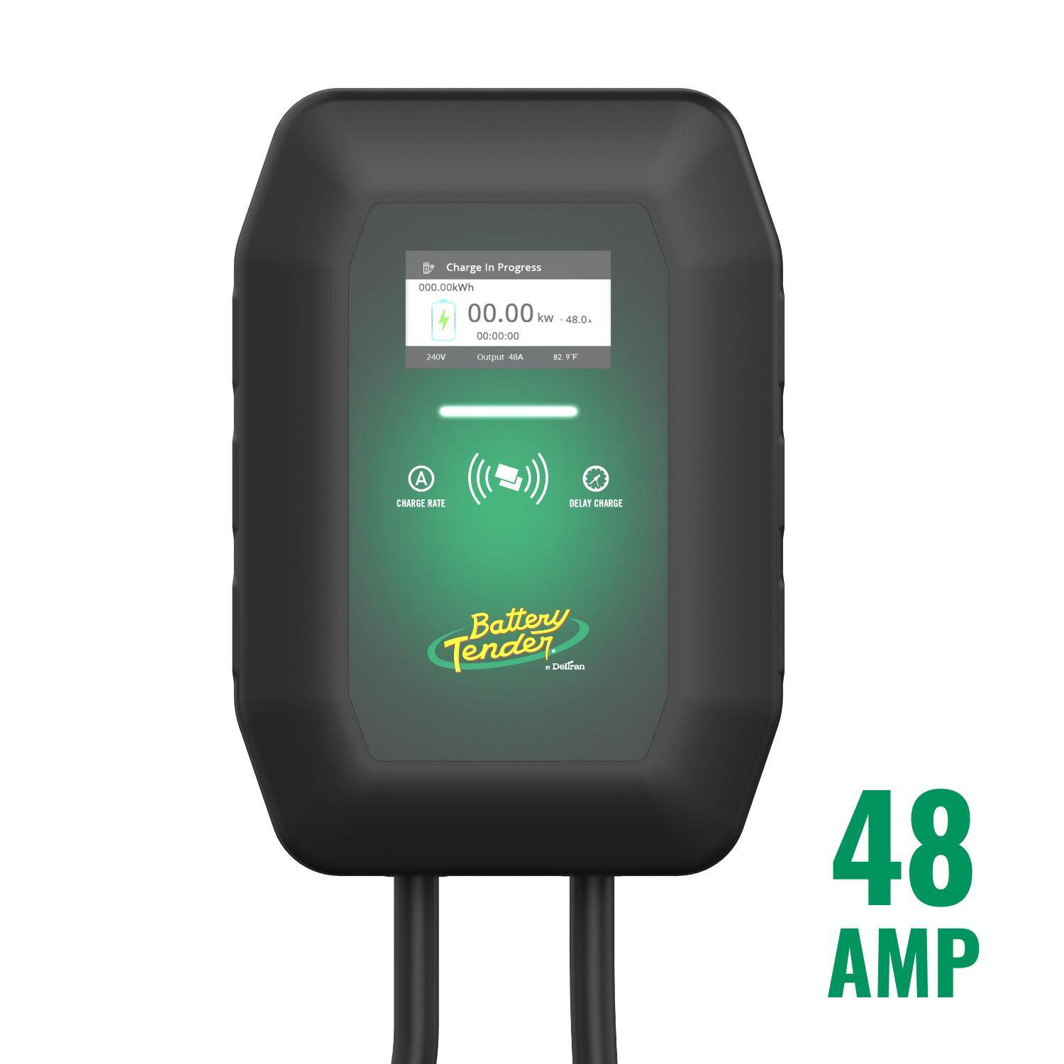 eCharge 48 AMP, Level 2 Mountable Indoor Outdoor EV Charger - Battery Tender®