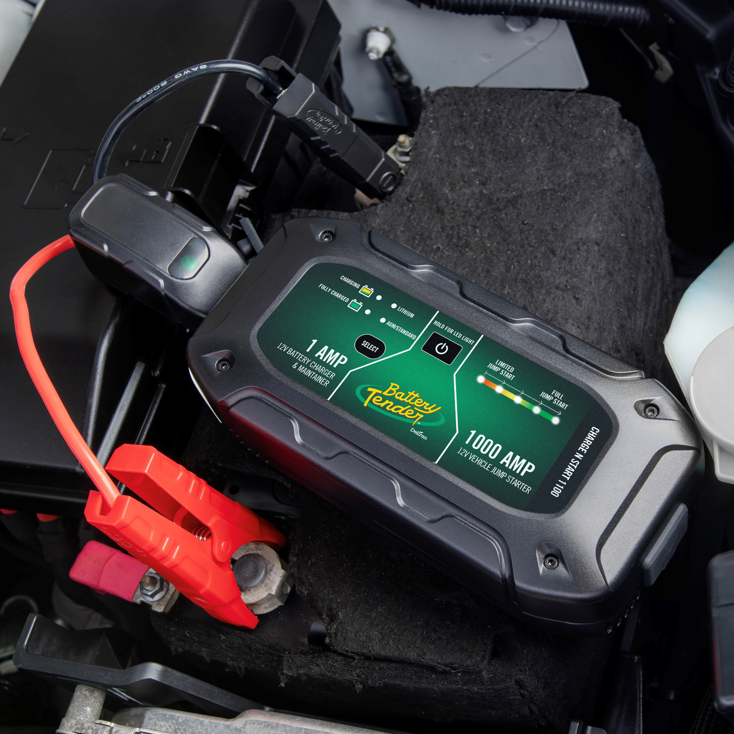 Charge N Start 1100 1 AMP Battery Charger & 1000 AMP Jump Starter - Ships May 1 - Battery Tender®