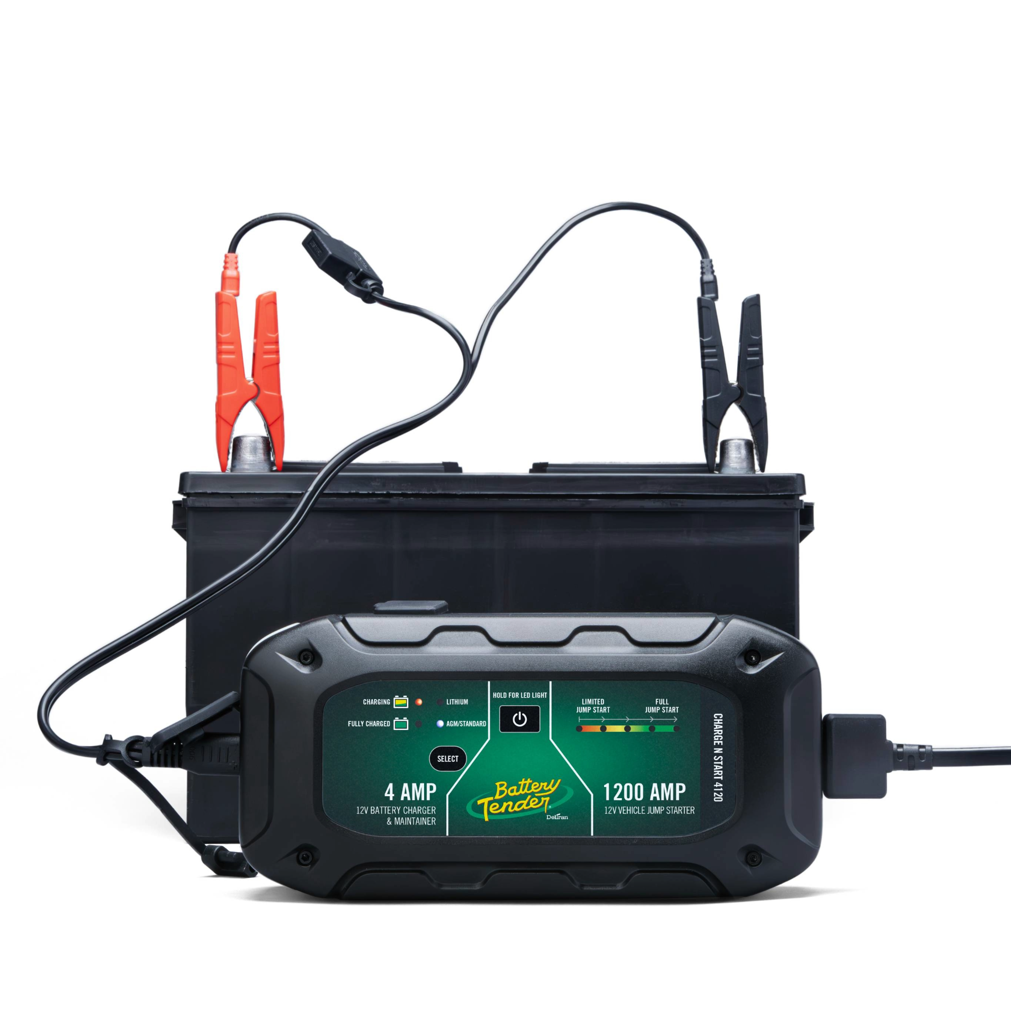 Charge N Start 4120 4 AMP Battery Charger & 1200 AMP Jump Starter - Ships May 1 - Battery Tender®