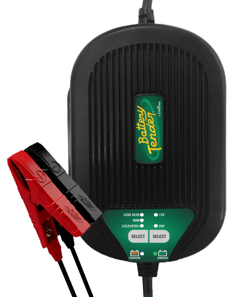The 5 AMP 12V/24V Selectable Battery Charger and Maintainer
